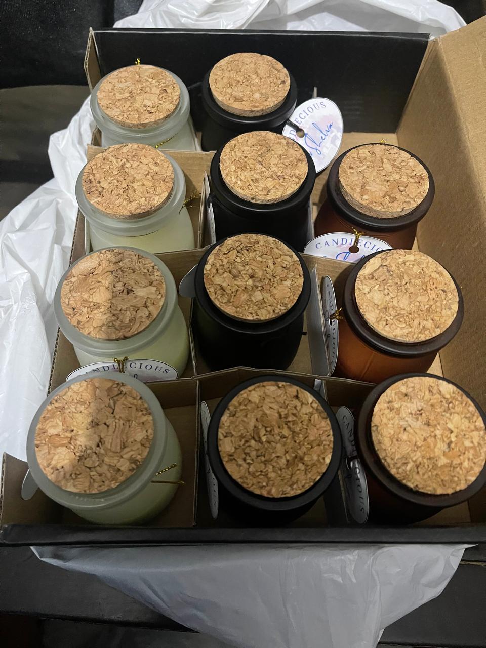 ✨ Candlecious Signature Jar Candle-Pack of 12