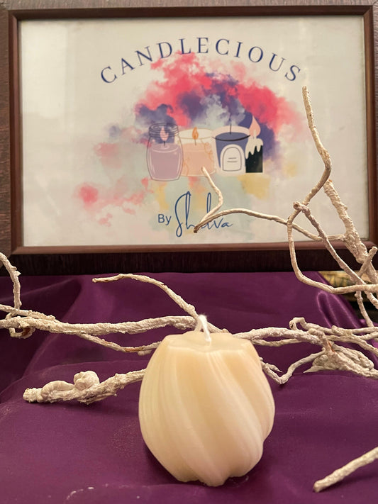 The Ivory Swirl Candle – Soft Luxe Collection-Pack of 2